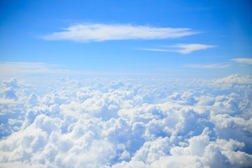 Blue sky and clouds
