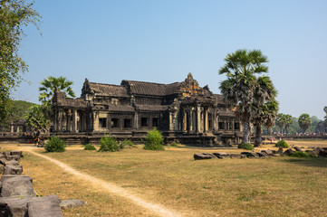 Fototapeta na wymiar Angkor Wat complex