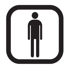 Man icon Illustration design
