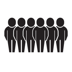 Population People Icon Illustration design