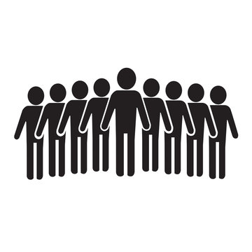Population People Icon Illustration design