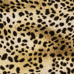 texture of print fabric striped leopard