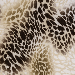 texture of print fabric stripes leopard - 102425581
