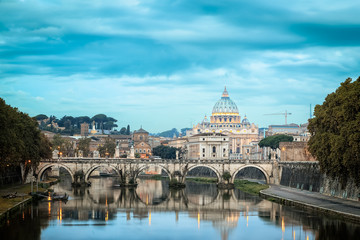 Fototapeta na wymiar Saint Peter's Basilica - Vatican