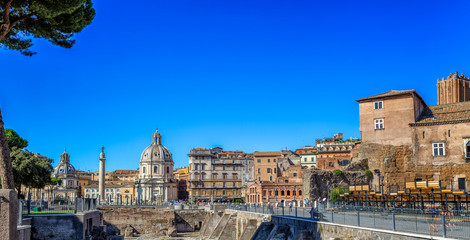 Naklejka premium Foro Traiano in Rome