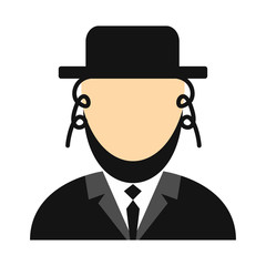Rabbi flat icon