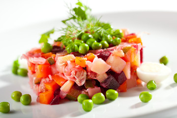 Beetroot and Potato Salad