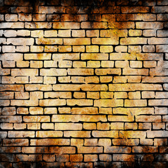 vector brick wall texture illustration, brick wall pattern