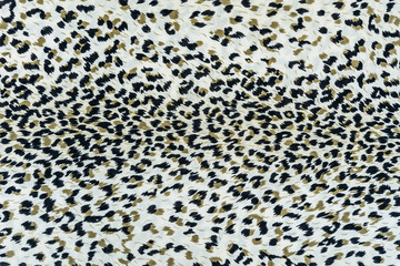 texture of print fabric striped leopard