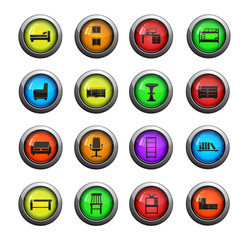 Furniture simply icons