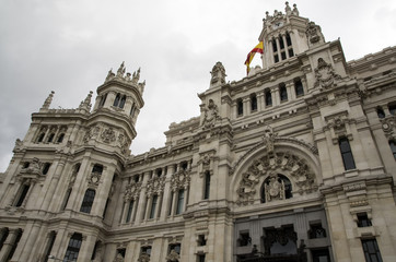 Fototapeta na wymiar Ayuntamiento de Madrid