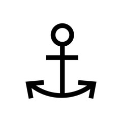 Anchor text line icon