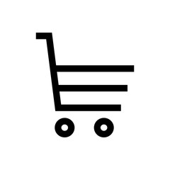 Sale, shopping cart,  line icon