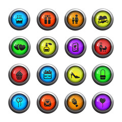 Mothers day simply icons