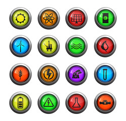 Power generation simply icons