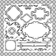 The ornate design set