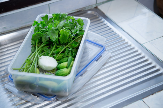 Vegetable in box