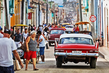 Cuba, Trinidad, Street Scene