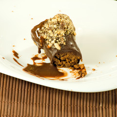 Image of cookies on a plate close-up