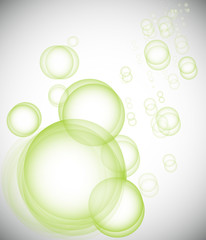 abstract background with bubbles