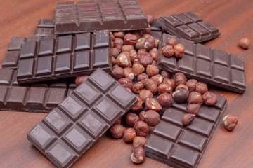 Chocolate and hazelnuts 