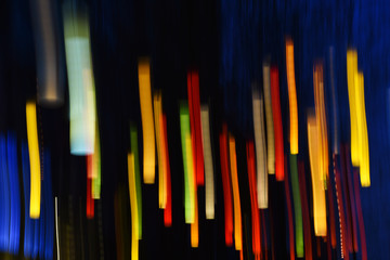 Colorful Abstract Lines as Background