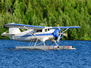 Airplane Landing on Water