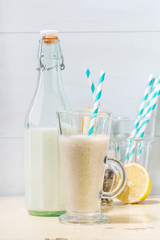 Milk Banana smoothie