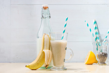 Milk Banana smoothie