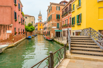 Fototapeta na wymiar Picturesque old town Venice, Italy.