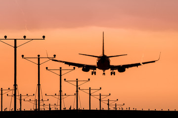 Jet Landing or Taking Off