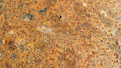 
rusty plate