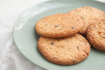 Biscuits on the plate