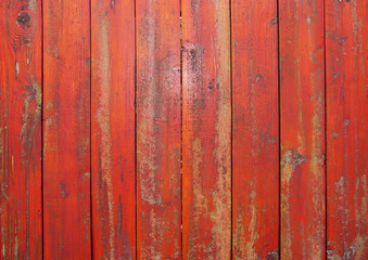Beautiful old rouge wooden fence