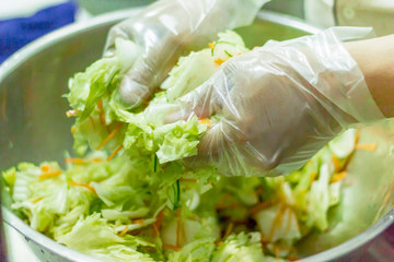 kimchi making process