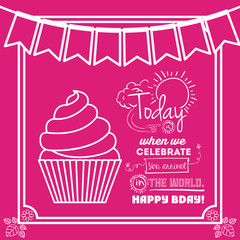 happy birthday design 