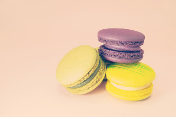 colorful macaron