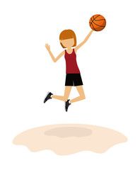 Fototapeta premium athlete avatar design 