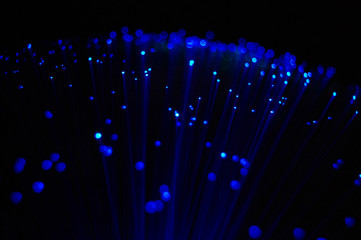 Blue Blur Light Background