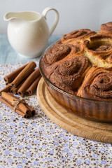 Homemade cinnamon rolls