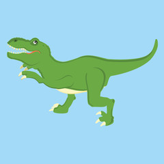 T-rex dinosaur vector