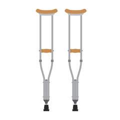 Pair of crutches