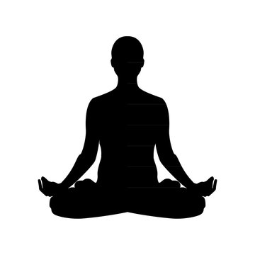 Yoga lotus pose