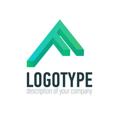 Letter F logo icon design template elements
