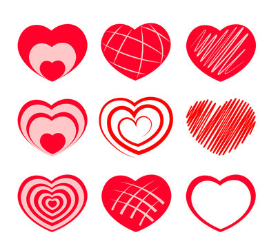 Heart on Valentine's Day
