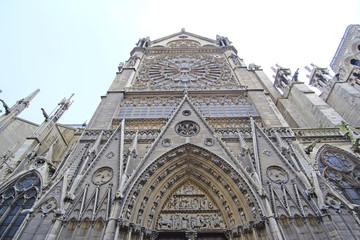 The image of Notre Dame de Paris