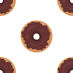 Donut Seamless Background Texture Pattern