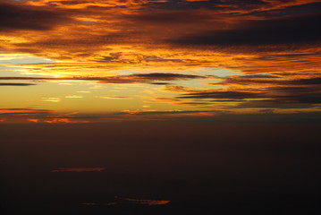 Fototapeta premium Yellow Clouds