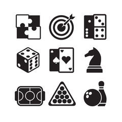 games icons set