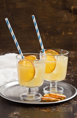 Citrus cocktails.